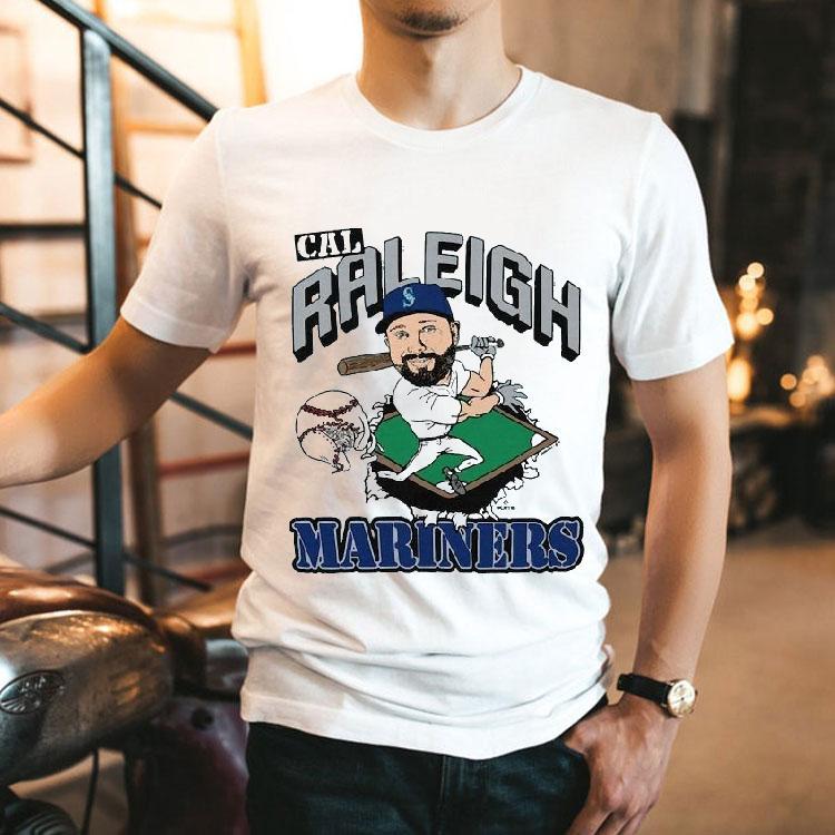 Cal Raleigh Seattle Mariners Player Tshirt