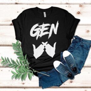 Carmen Q Gollihar Gen X Middle Finger Tshirt