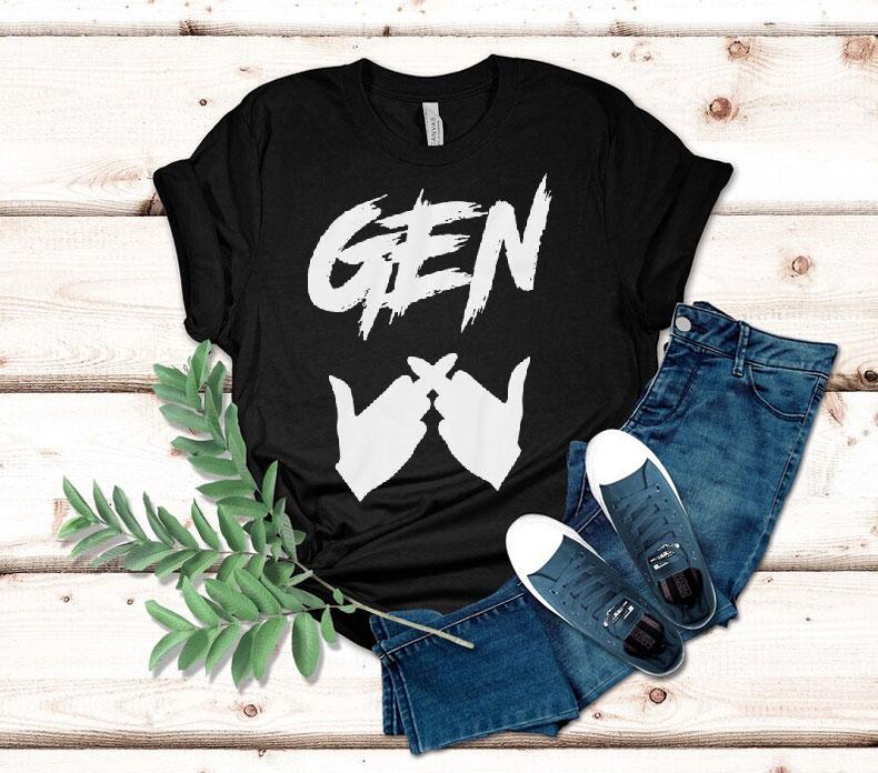  Carmen Q Gollihar Gen X Middle Finger Tshirt
