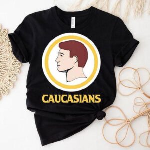Caucasians Style Washington Commanders Logo Parody Tshirt
