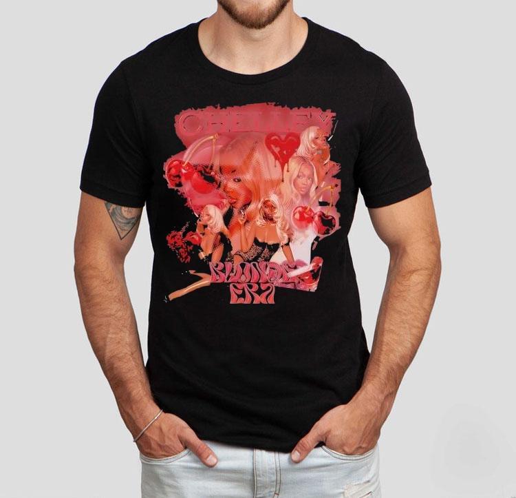  Chelley Blonde Era Big Cherry Energy Tshirt