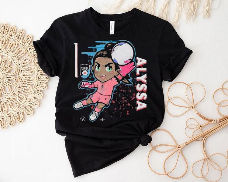  Chicago Stars Alyssa Naeher Caricature Tshirt