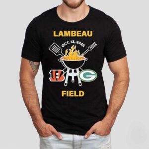 Cincinnati Bengals Vs Green Bay Packers Lambeau Field Tshirt