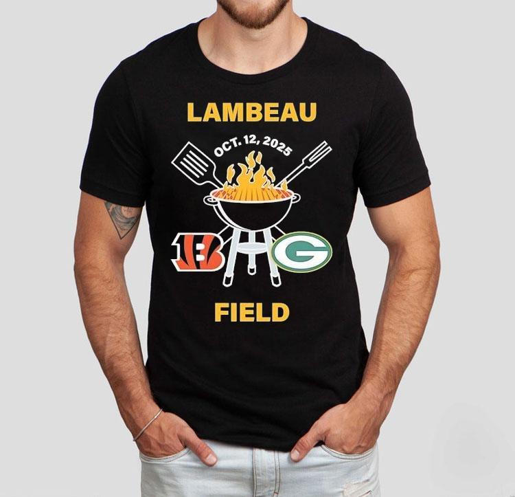  Cincinnati Bengals Vs Green Bay Packers Lambeau Field  Tshirt