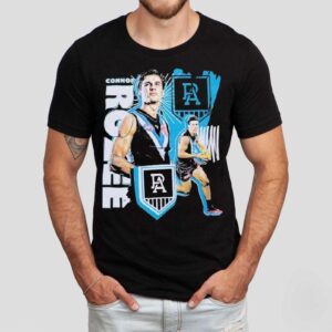 Connor Rozee Port Adelaide Fc Tshirt