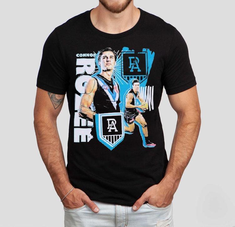  Connor Rozee Port Adelaide Fc Tshirt