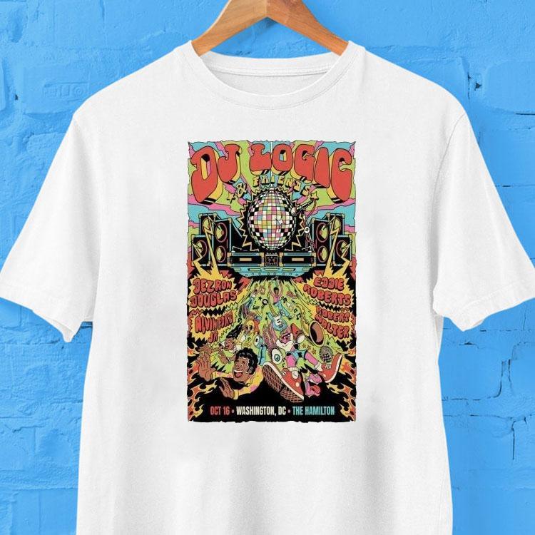  Dj Logic Friends Washington Dc Oct   Tshirt