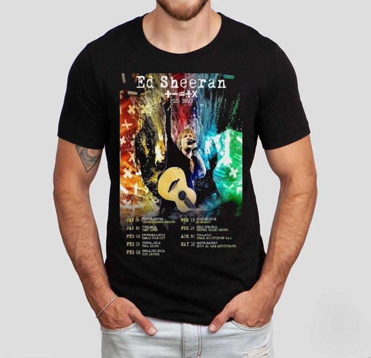  Ed Sheeran European Tour  Tshirt