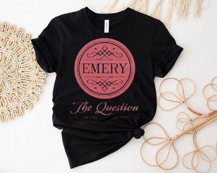  Emery The Question  Year Anniversary Tshirt
