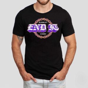 End It Baltimore Ravens City Hardcore Tshirt