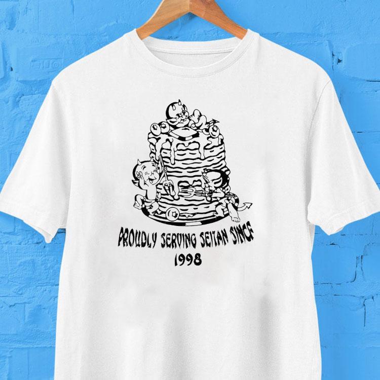 Evil Proudly Serving Seitan Since  Tshirt