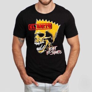 Exbarted El Barto Eat My Shorts Skull Tshirt