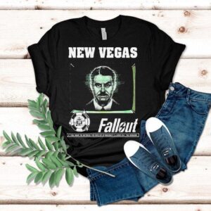 Fallout New Vegas Mr House If You Want To Witness The Fate Of Democracy Look Out The Window Tshirt