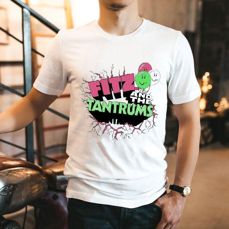  Fitz And The Tantrums Cracked Wall Balloon Tshirt