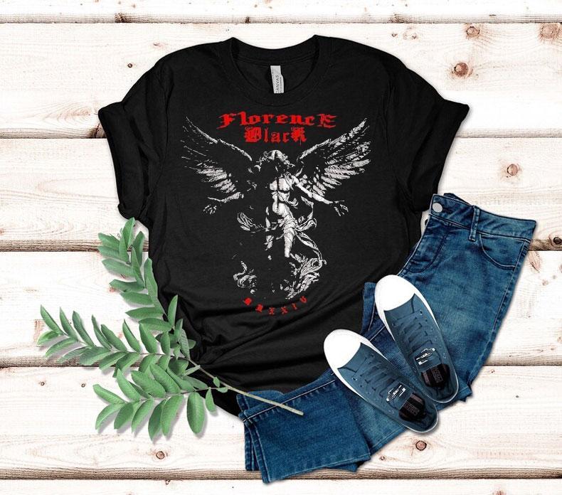  Florence Black Angel Tshirt