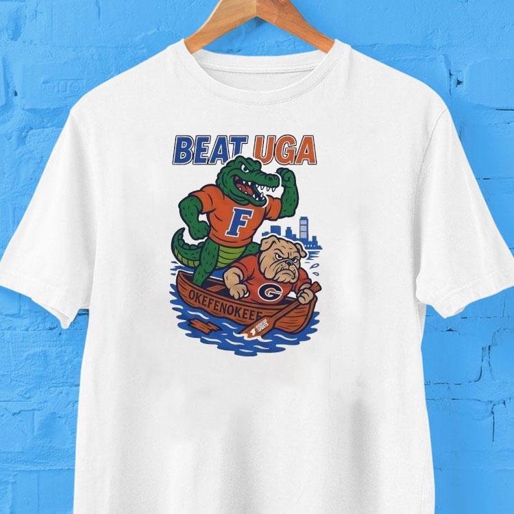  Florida Gators Beat Uga Georgia Bulldogs Okefenokee Tshirt