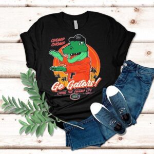 Florida Gators Chomp Chomp Living The Swamp Life Flogrown Rally Masco Tshirt