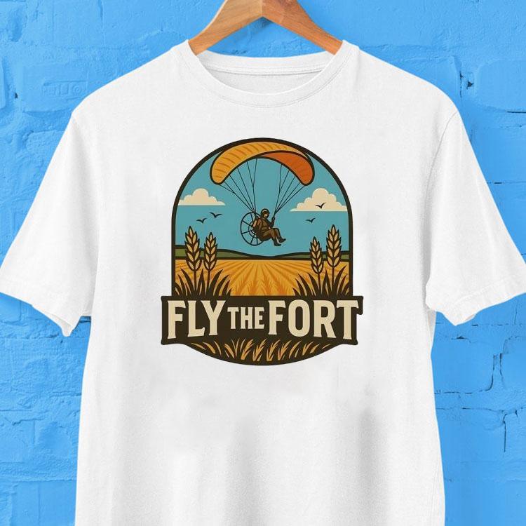  Fly The Fort Paramotor Tshirt