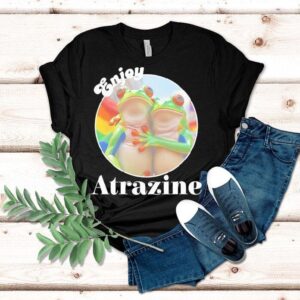 Frog Couple Enjoy Atrazine Tshirt