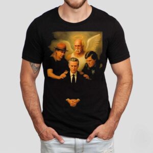 Gavin Newsom And Hulk Hogan Tucker Carlson The Chosen One A Fantastic Tshirt