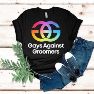 Gays Against Groomers Logo Tshirt
