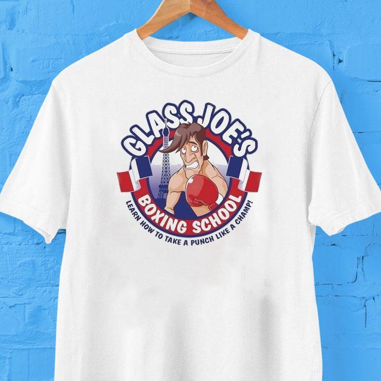  Glass Joe S Boxing School Learn How To Take A Punch Like A Champ Tshirt