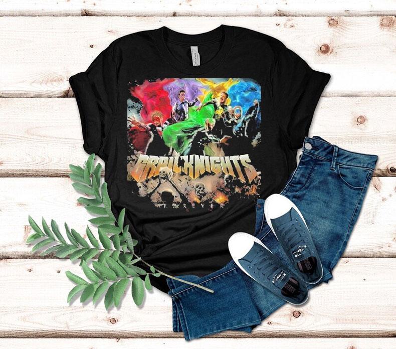  Grailknights Forever Necronomicon Tshirt