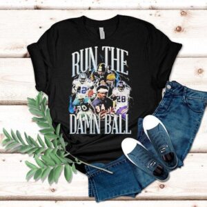 Green Bay Packers Chicago Bears Dallas Cowboys Minnesota Vikings Run The Damn Ball Tshirt