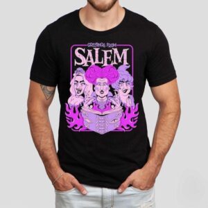 Greeting From Salem Hocus Pocus Tshirt