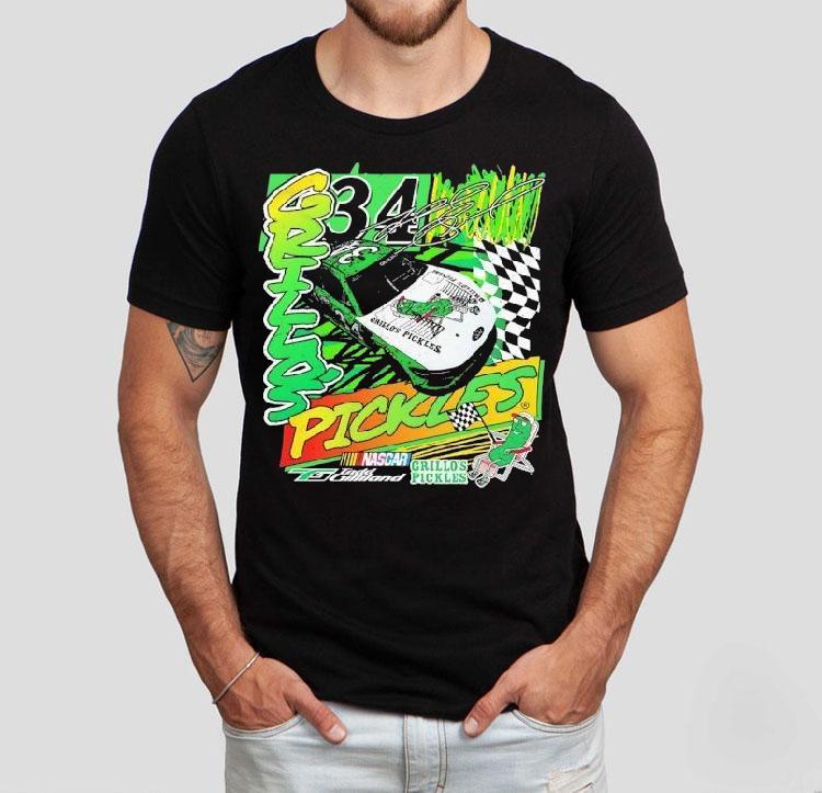  Grillo S Pickles Nascar Todd Gilliland Racing Signature Tshirt