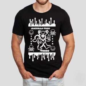 Guerilla Toss Tour Eva Grateful Dead Bears Tshirt