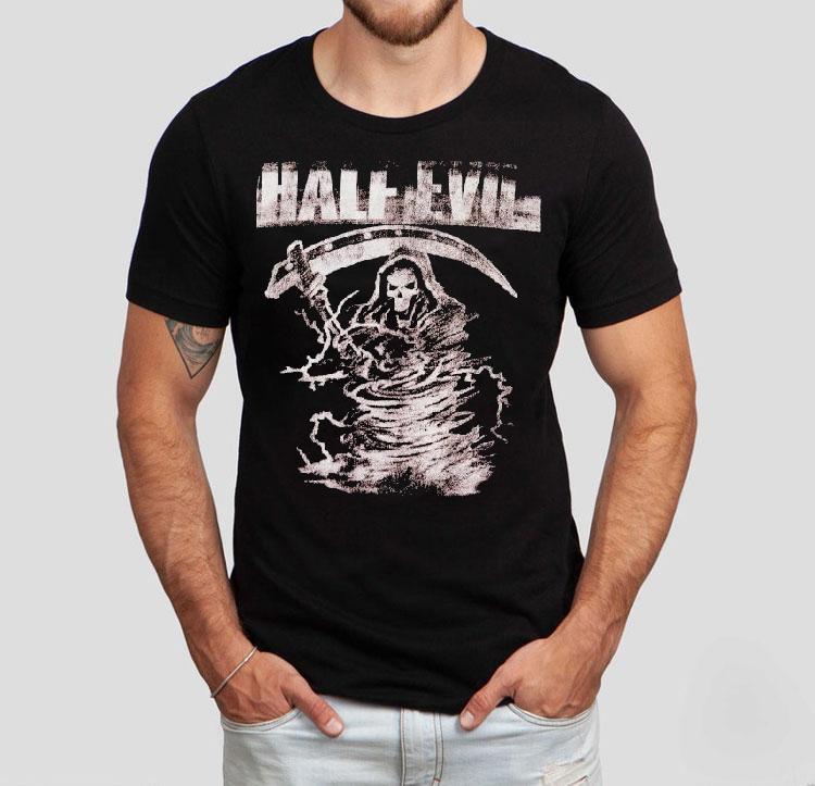  Half Evil  Tornado Warning Tshirt