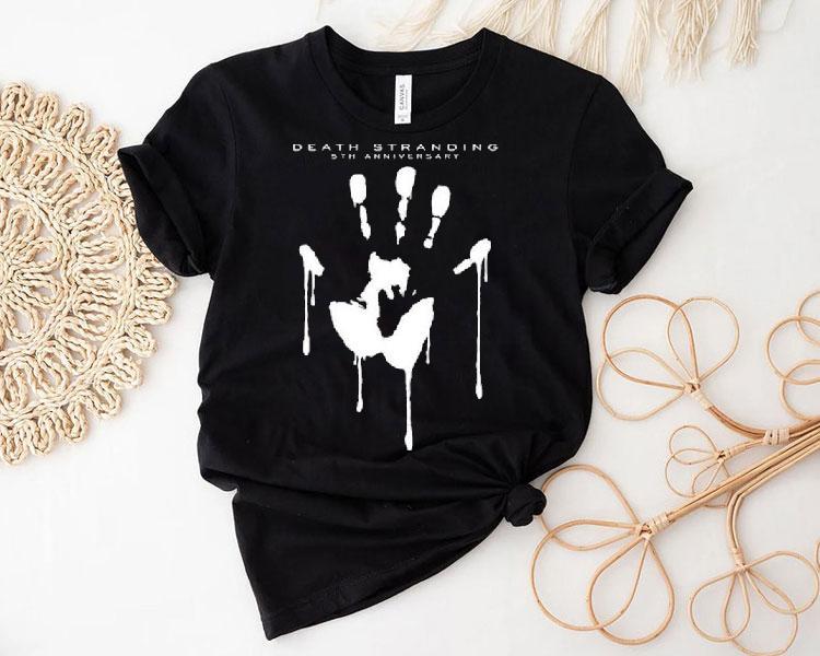  Hideo Kojima Death Stranding Th Anniversary Hand Tshirt
