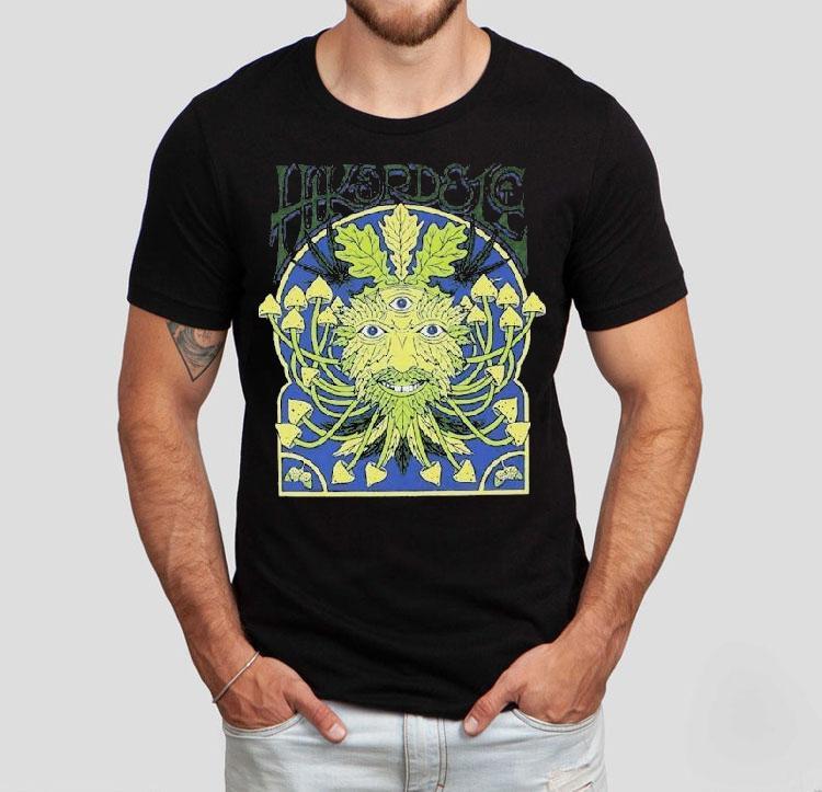 Hikerdelic Green Man 3 Eyes Shirt 4 Hikerdelic Green Man Eyes Tshirt