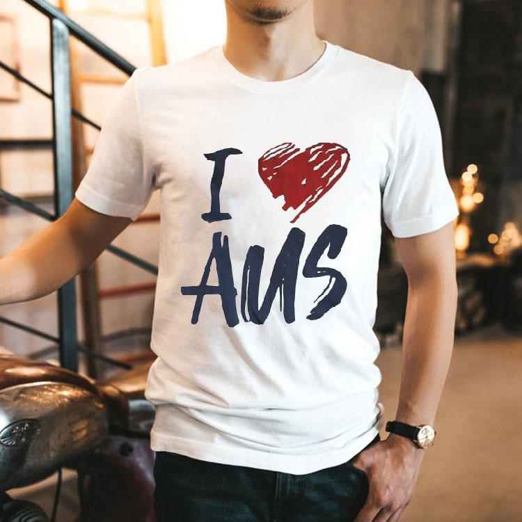  I Love Aus Tshirt