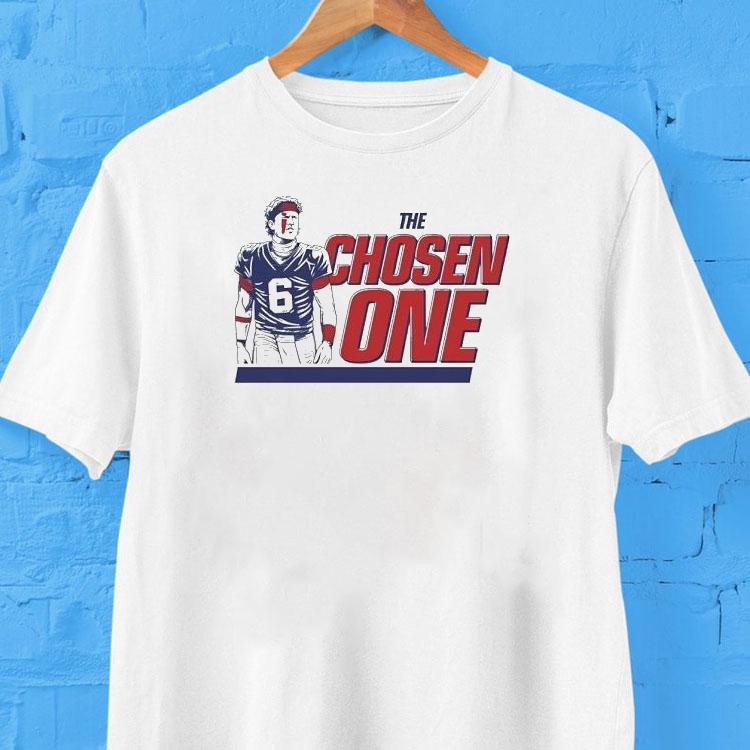  Jaxson Dart The Chosen One New York Giants Tshirt