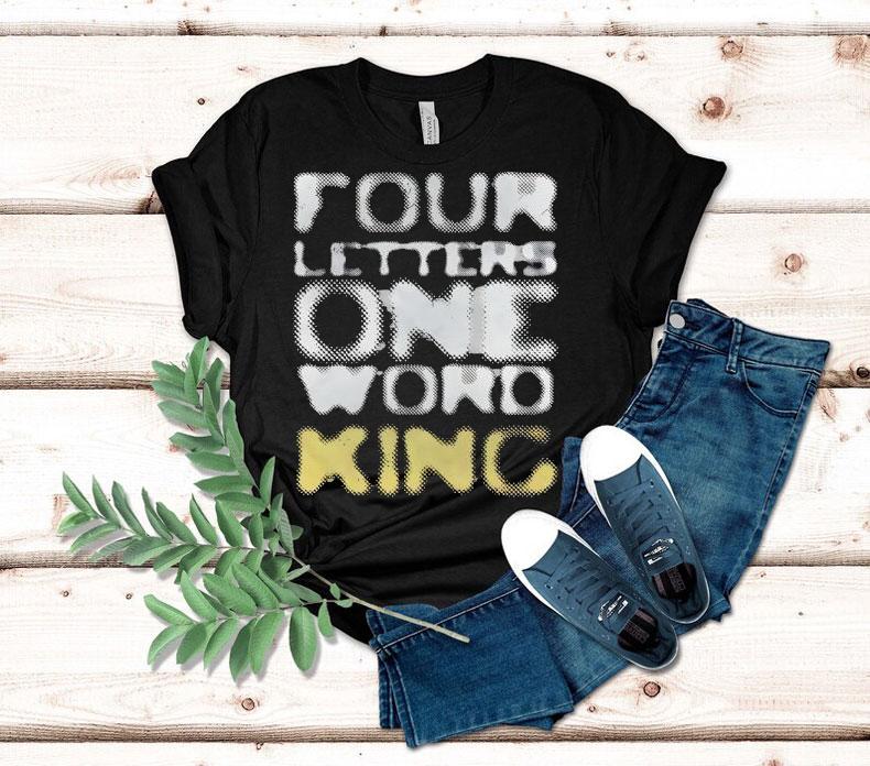  Jey Uso Four Letters One Word King Tshirt