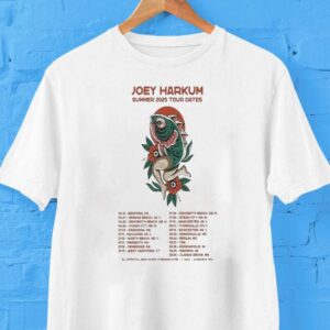 Joey Harkum Summer Tour Dates Fish Tshirt