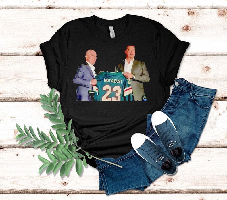 John Hynes Coach Not A Bust Marco Rossi Minnesota Wild Hockey Tshirt