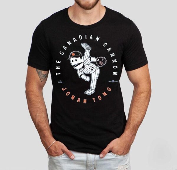 Jonah Tong The Canadian Cannon New York Mets Shirt