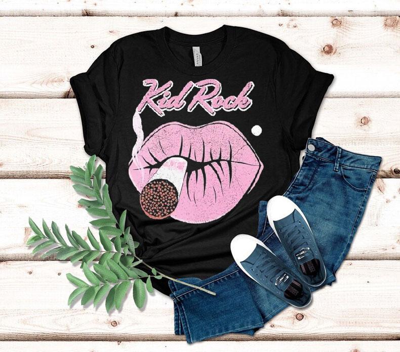  Kid Rock First Kiss Cigarettes Tshirt