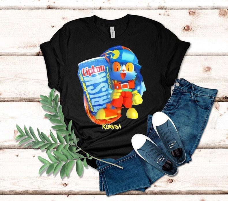  Klonoa Door To Phantomile Lipton Brisk Iced Tea Tshirt