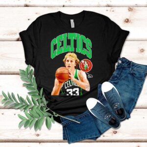 Larry Bird Boston Celtics Basketball Signature Shirt