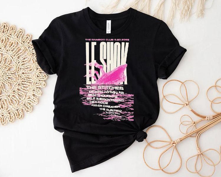  Le Shok The Bamboo Club Aug   Tshirt