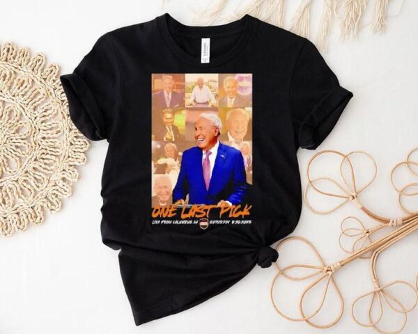 Lee Corso One Last Pick Live From Columbus Oh Ohio State Buckeyes 2025 Shirt