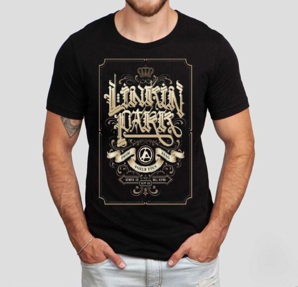 Linkin Park From Zero World Tour In Denver Co On Sept 3 2025 Shirt