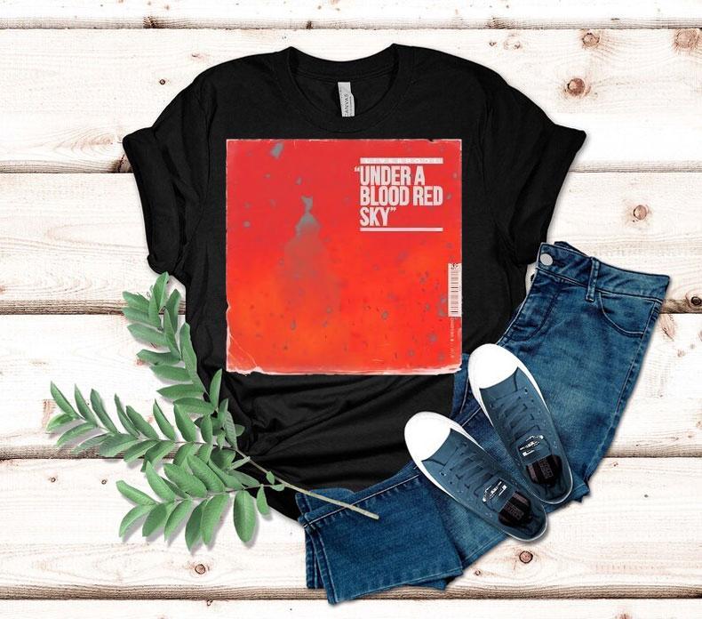  Livepool Under A Blood Red Sky Tshirt