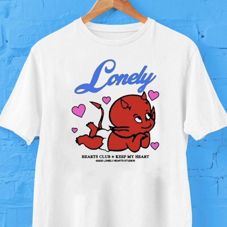  Lonely Hearts Club Keep My Heart Devil Baby Tshirt