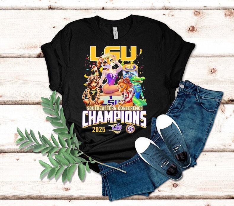  Lsu Tigers Southeastern Conference Champions  Tshirt