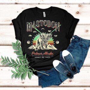 Mastodon Palmer Alaska Bear Tshirt